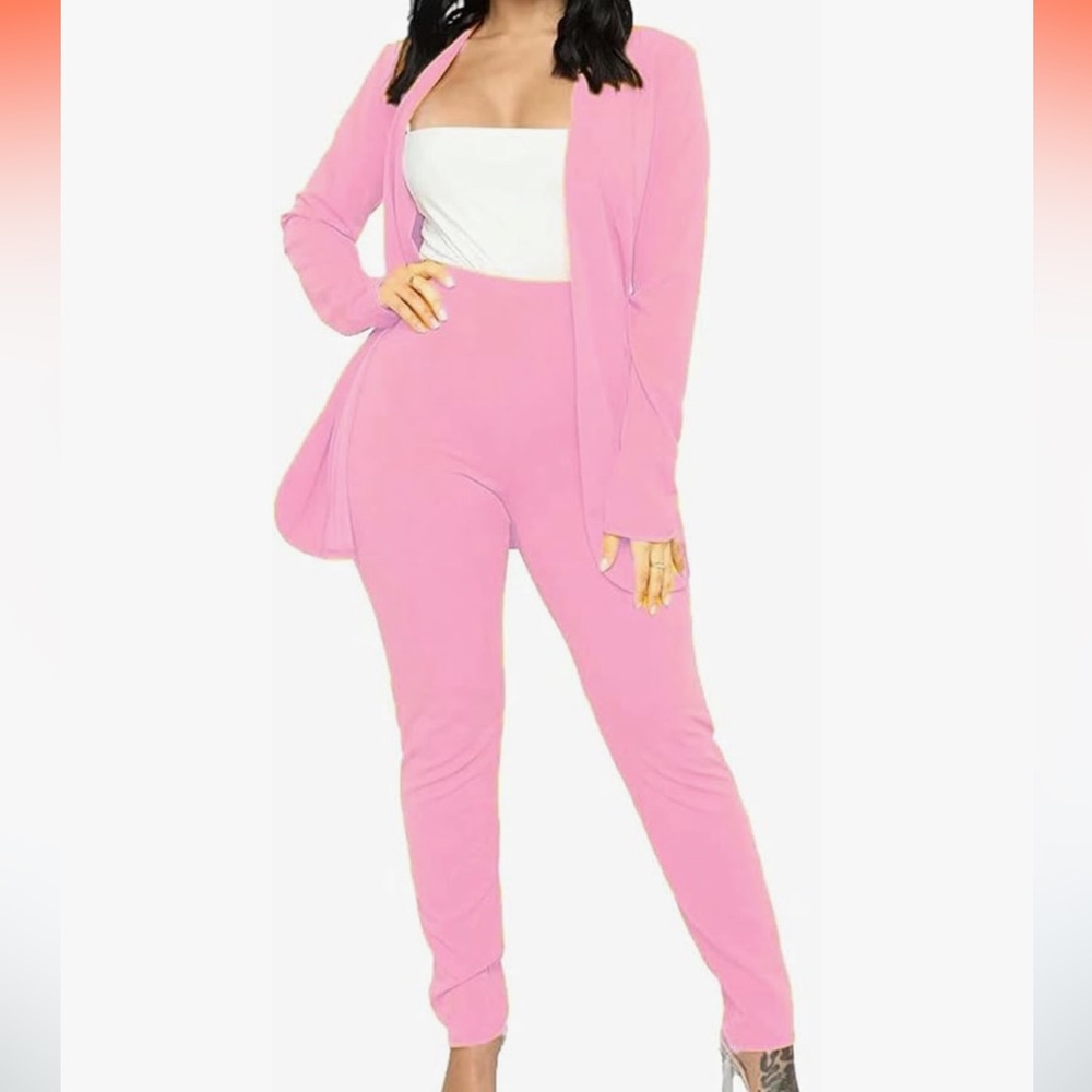 Amazon Pink Pantsuit